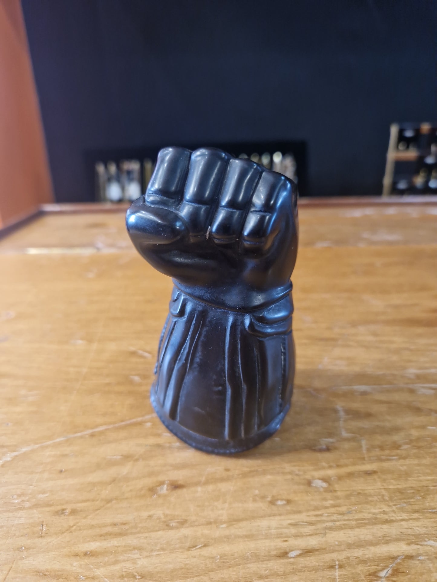 Superhero Inspired Obsidian Crystal Carving Infinity Gauntlet