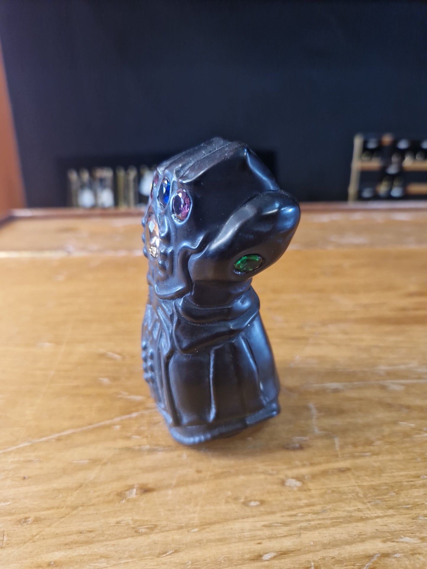 Superhero Inspired Obsidian Crystal Carving Infinity Gauntlet